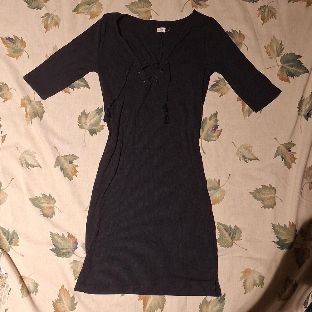 Hollister-co Women's Black Dress